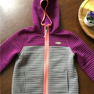 L.L. Bean color block coat (girls)